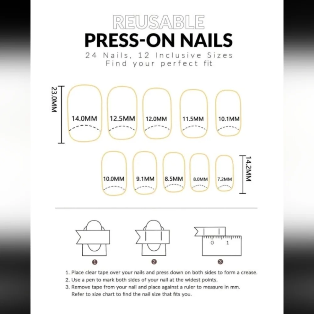 🔥3/$21 Floral Press On Nails  with Vibrant Colors
